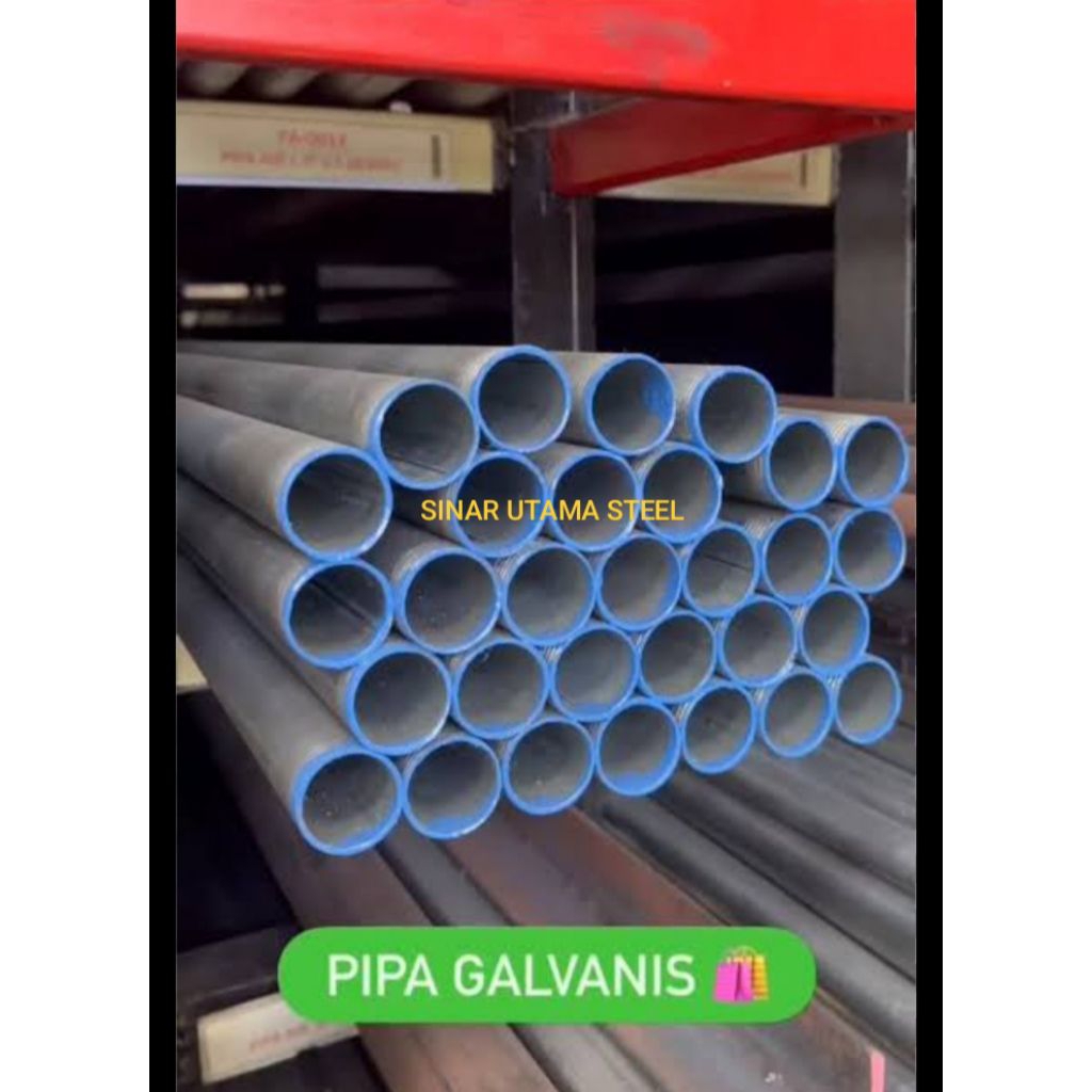 # besi Pipa Galvanis 11/4inch (1,25inch) # Pipa Galvanis 1.1/4 inch 
 # Pipa Galvanis 11/4 inchi (1,