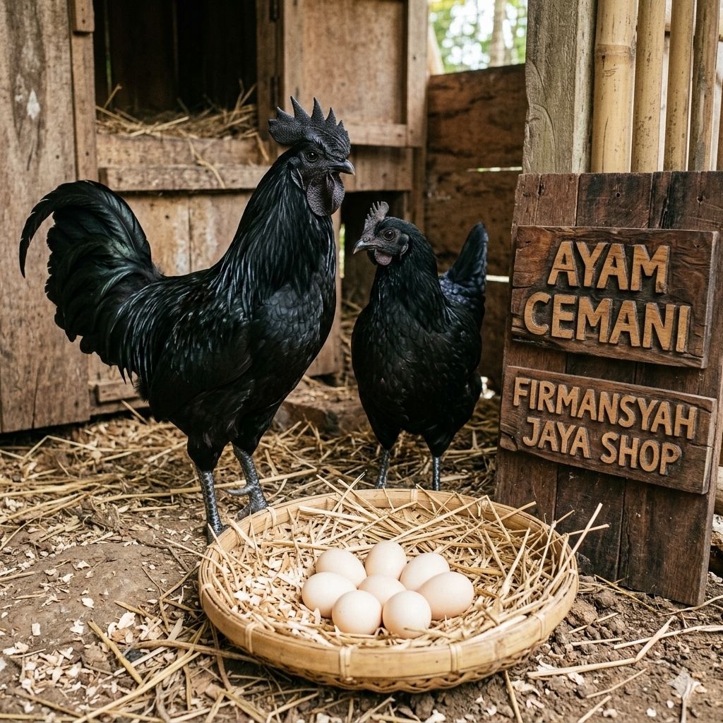 TELUR AYAM CEMANI LIDAH ABU ABU UNTUK DI TETASKAN Firmansyah jaya shop