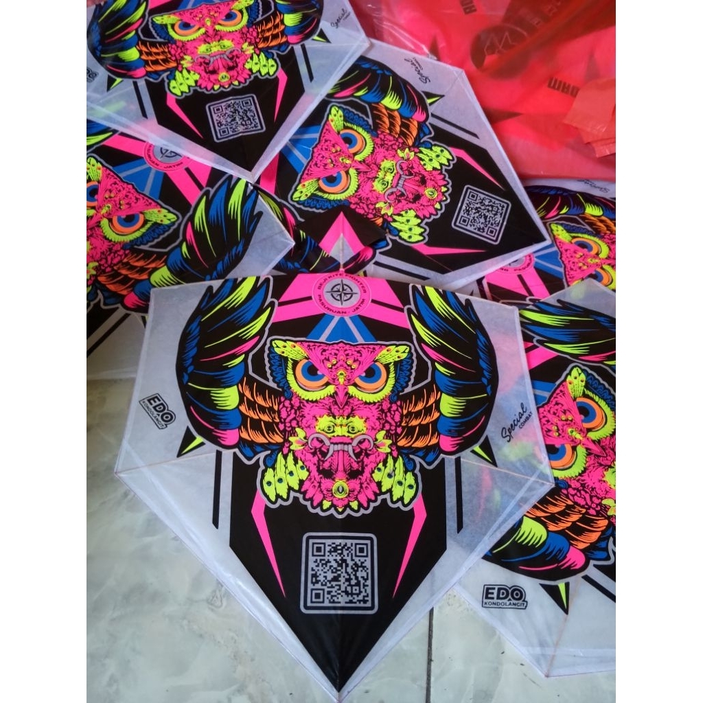 layangan brazil official beji kite fighter