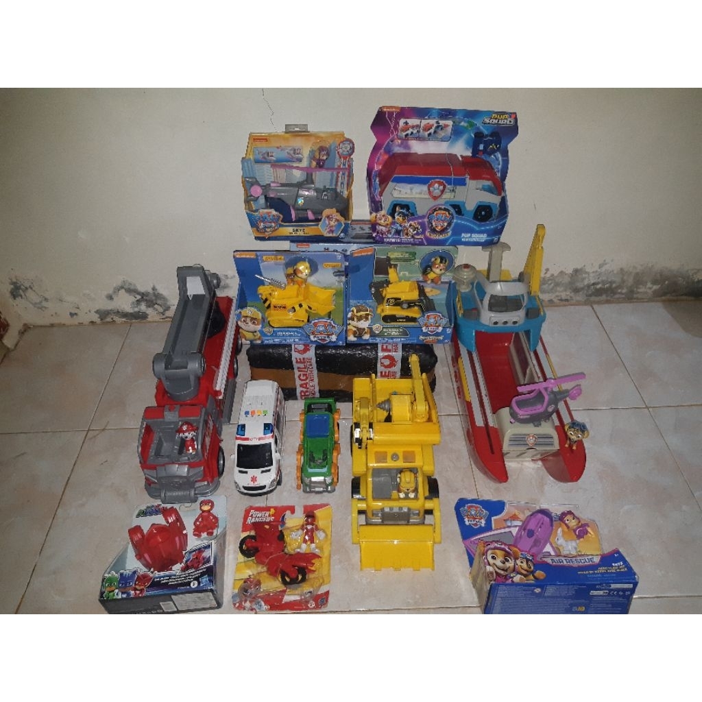 Mainan Paw Patrol Baru & Preloved