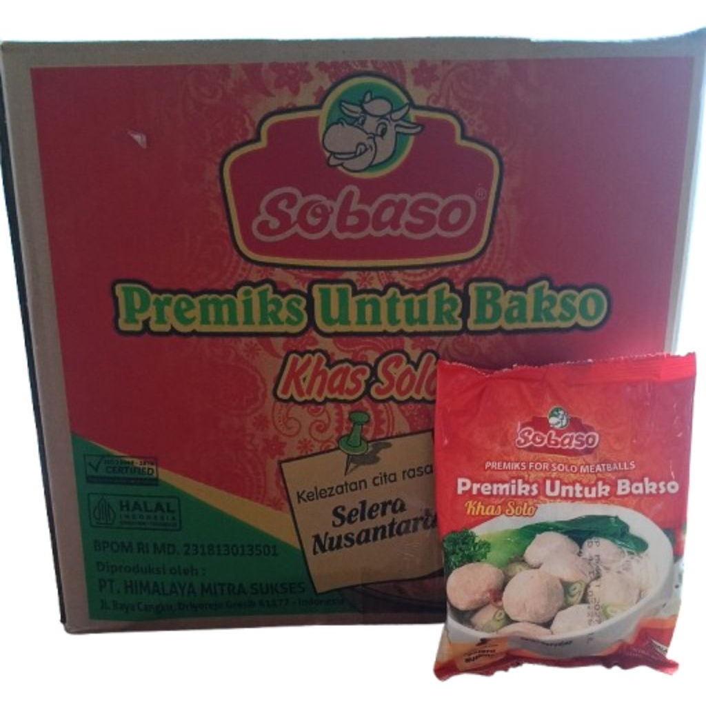 Sobaso Tepung Premix Khas Solo