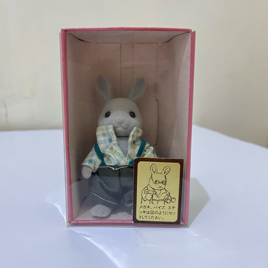 (SECONDHAND) Sylvanian Vintage Rabbit Grandfather