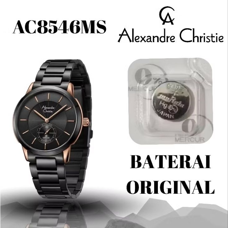 Baterai Jam Alexandre Christie Type  AC8546MS Original