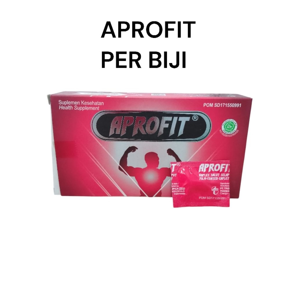 SUPLEMEN KESEHATAN / MENJAGA STAMINA TUBUH / APROFIT PER BIJI