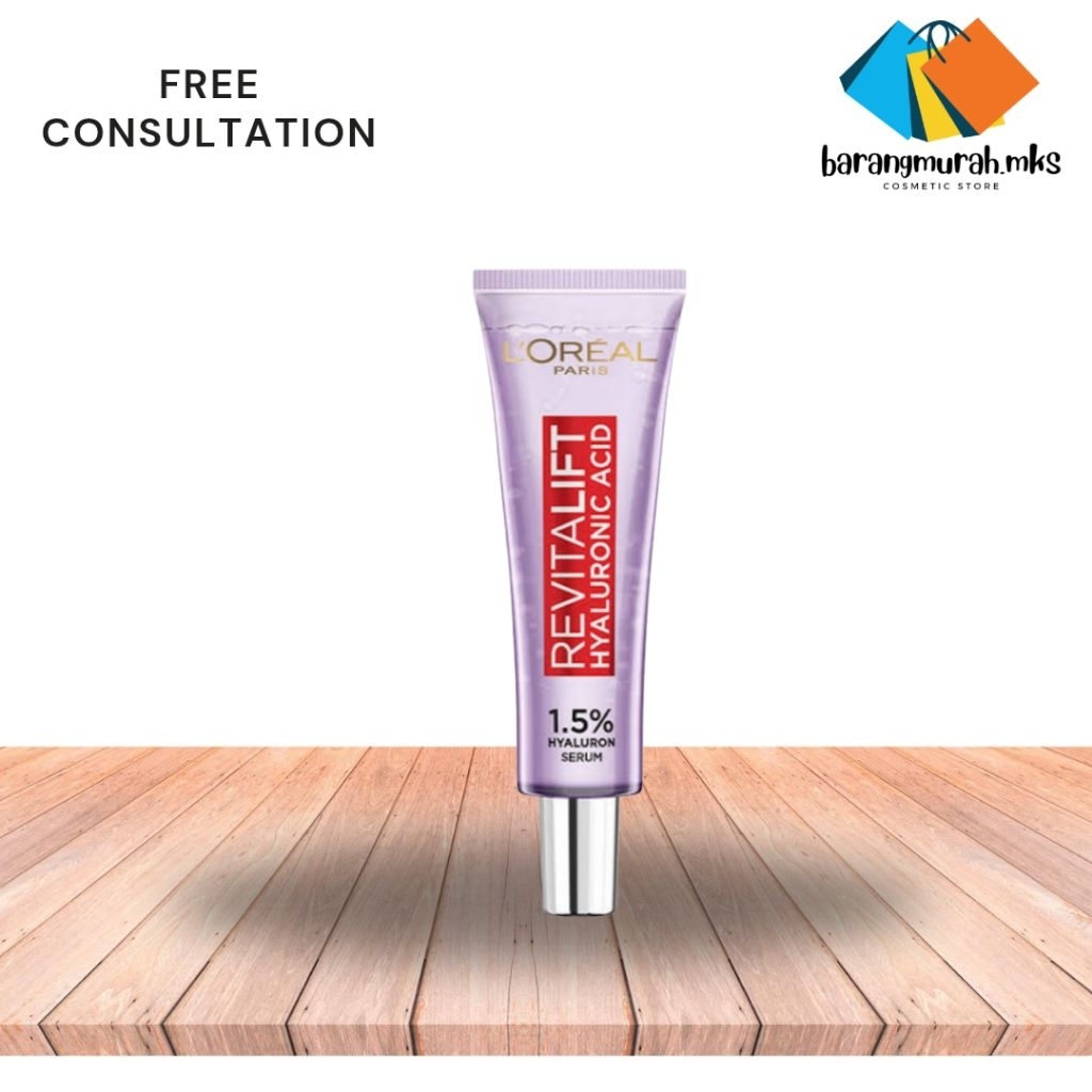 LOREAL Paris Revitalift Hyaluronic Acid Serum 7.5 ml - barangmurah.mks