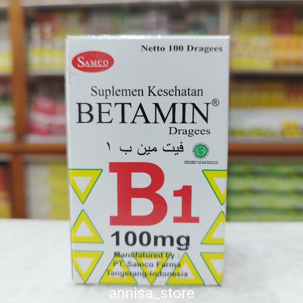 BETAMIN B1 Tablet 100 mg Vitamin B1
