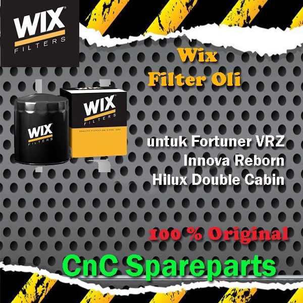 WIX Filter Oli Innova Reborn 2GD 2KD Everest TDCI Fortuner VRZ 1GD