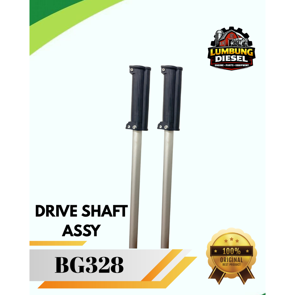 Drive Shaft Assy BG328 Mesin Potong Rumput Gendong Siku Gagang Kualitas Super / As Komplit Drive Sha