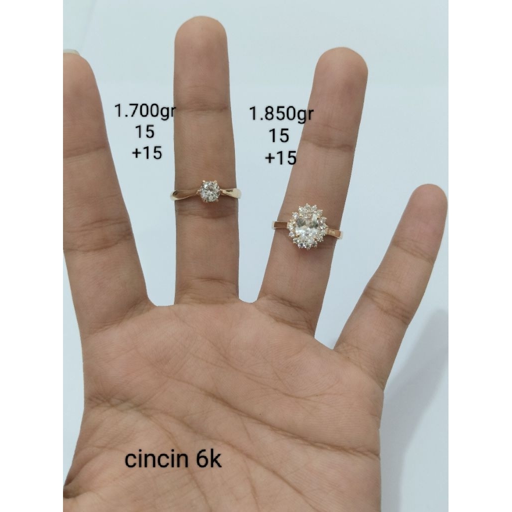 cincin emas 6 karat