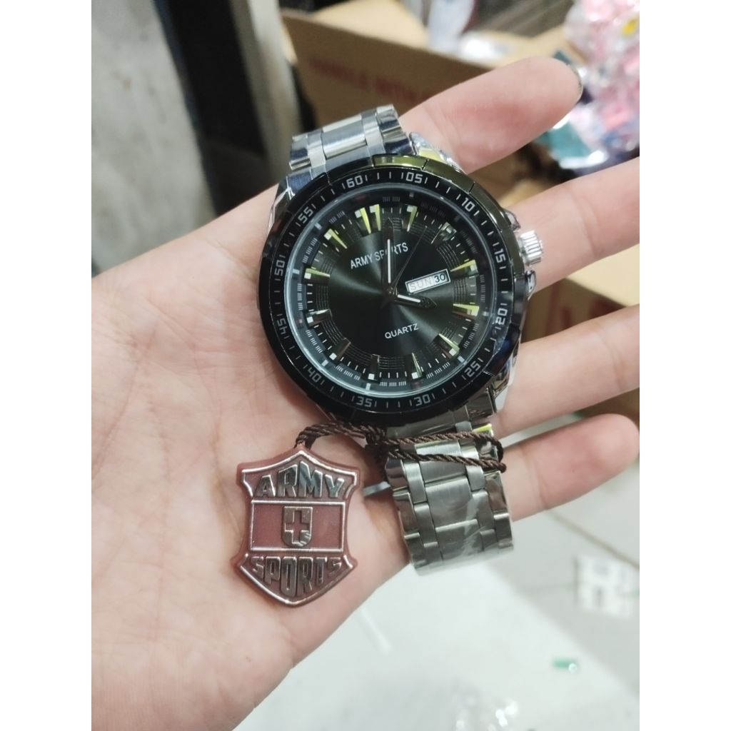 JAM TANGAN ARMY SPORT TAHAN AIR 0535