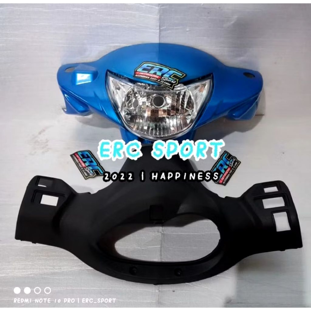 BATOK DEPAN BELAKANG SUZUKI SMASH NEW HEADLAMP SUZUKI SMASH NEW TOTOK BATOK SUZUKI SMASH NEW TAHUN 2