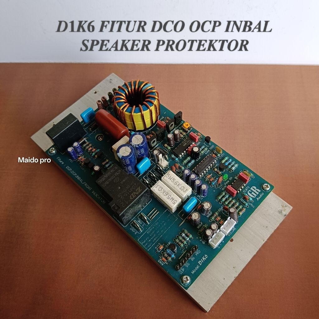 Kit driver power amplifier D1K6 class D