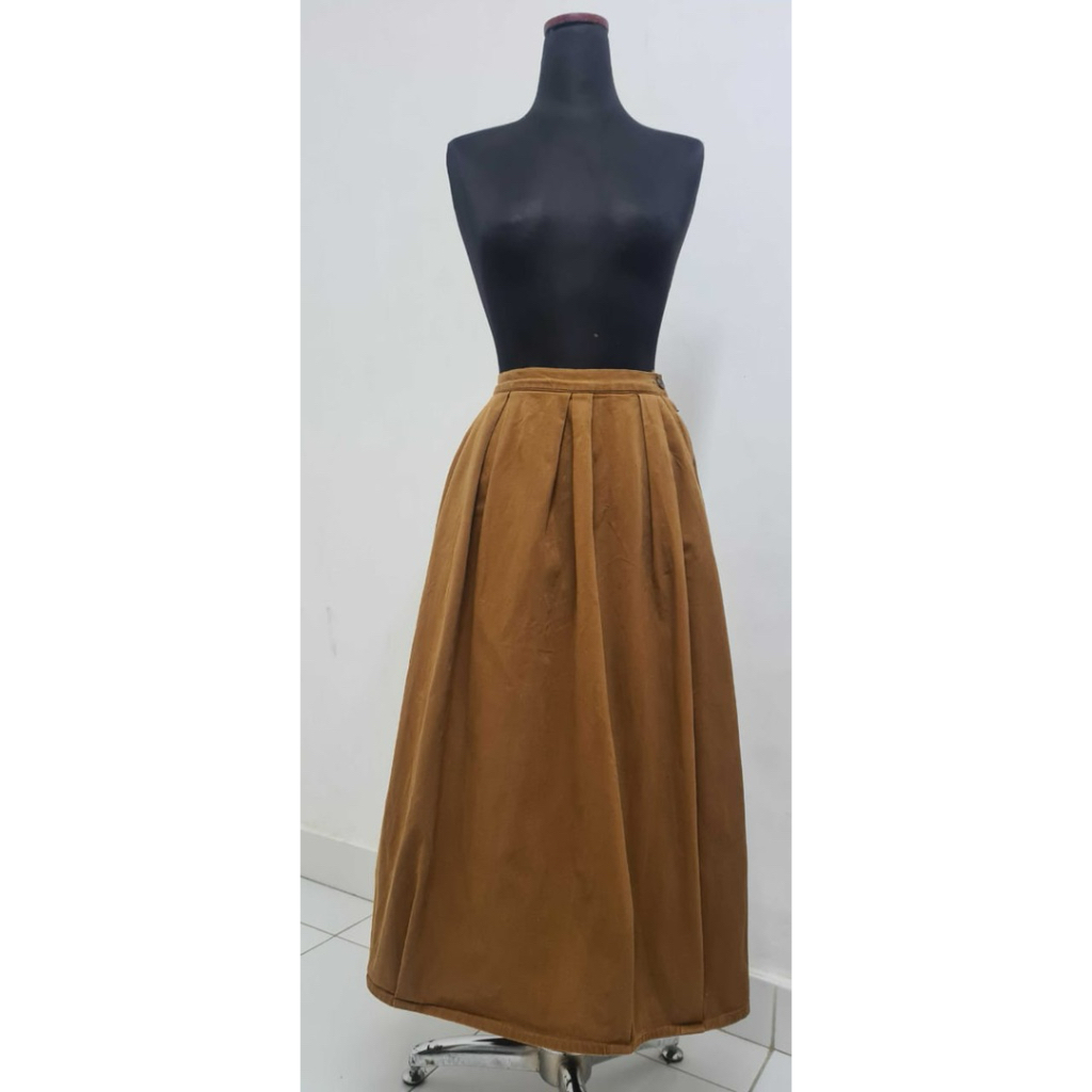 Rok coklat jeans, rok coklat premium, rok jeans premium
