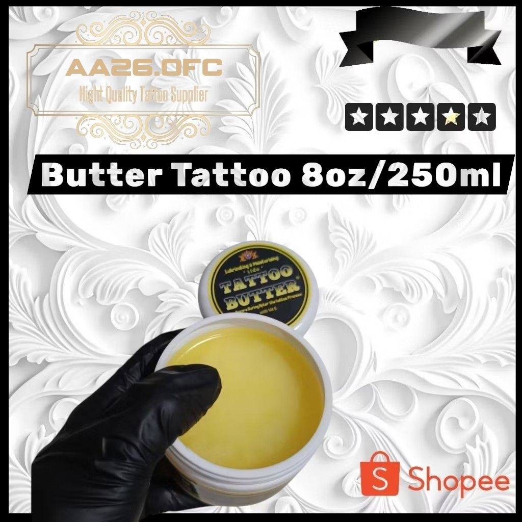 Lion King Tattoo Ointment 8oz / 250gr Original - Butter Tato Terbaik Pengganti Vaseline