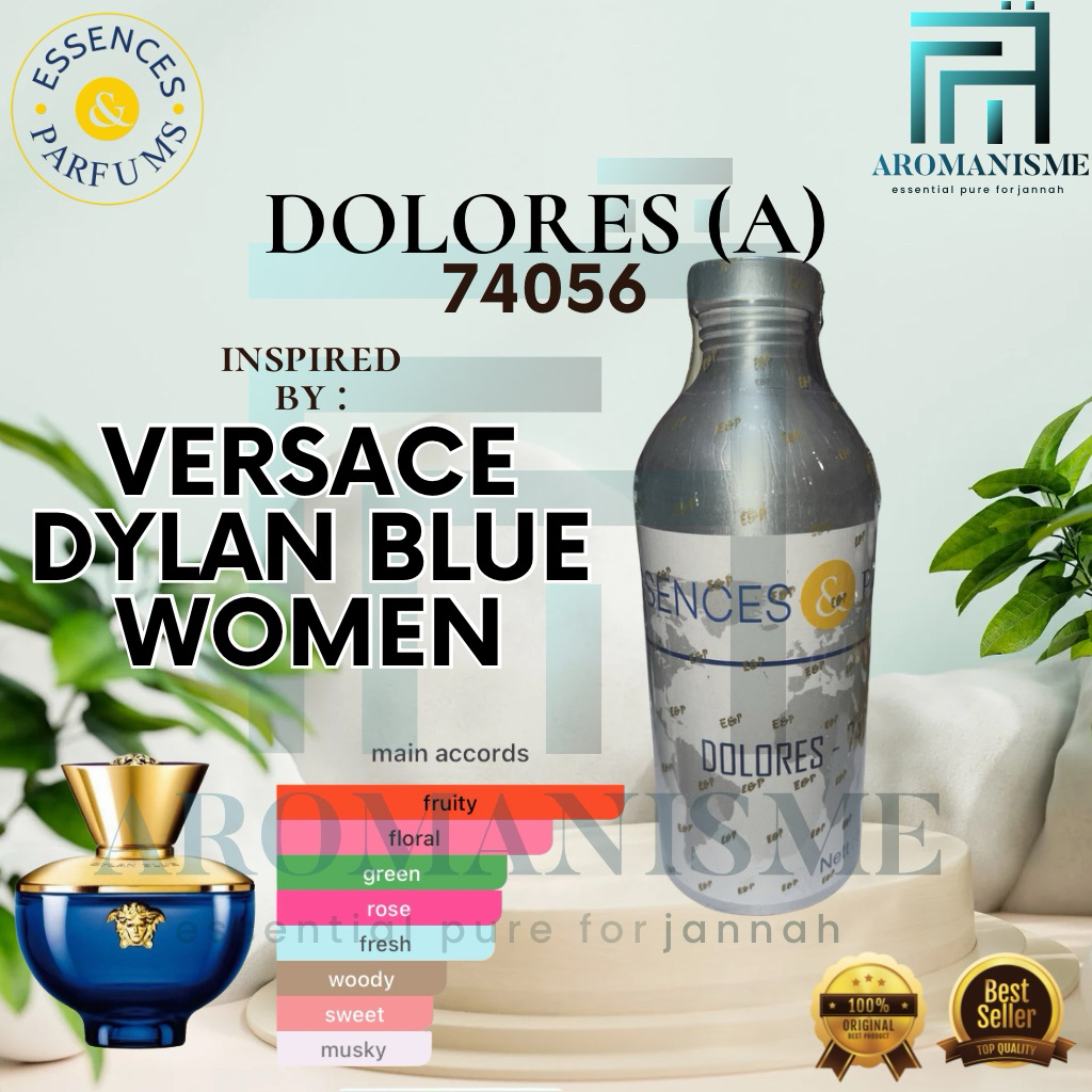 Bibit Parfum Versace Dylan Blue By Essences Dolores Grade A 50ml / 100ml