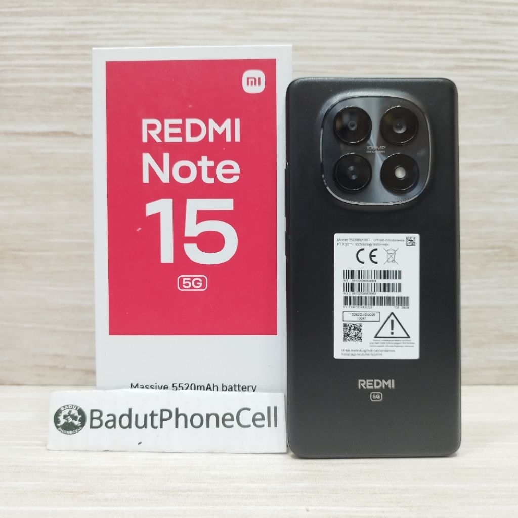 REDMI NOTE 15 5G 8/256GB HANDPHONE SECOND BEKAS