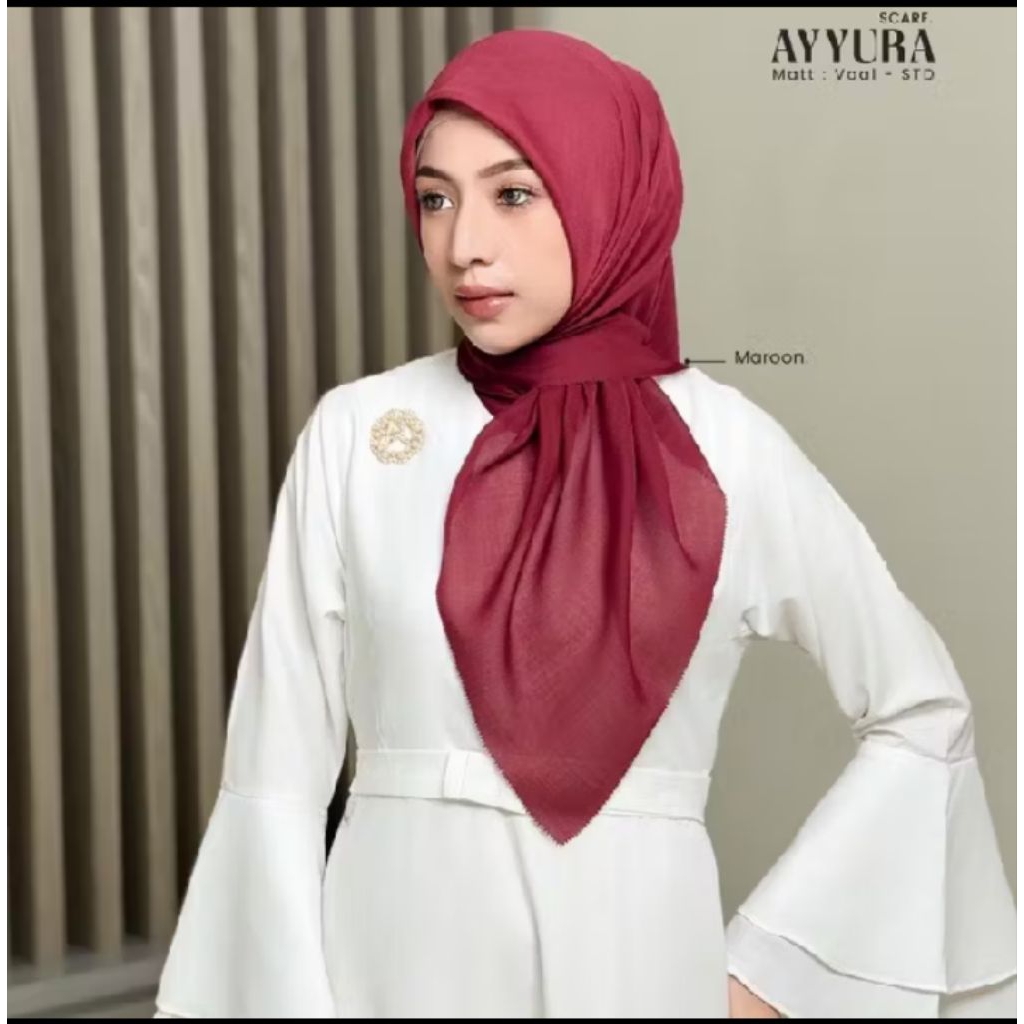 Jilbab segi empat hijab arrafi