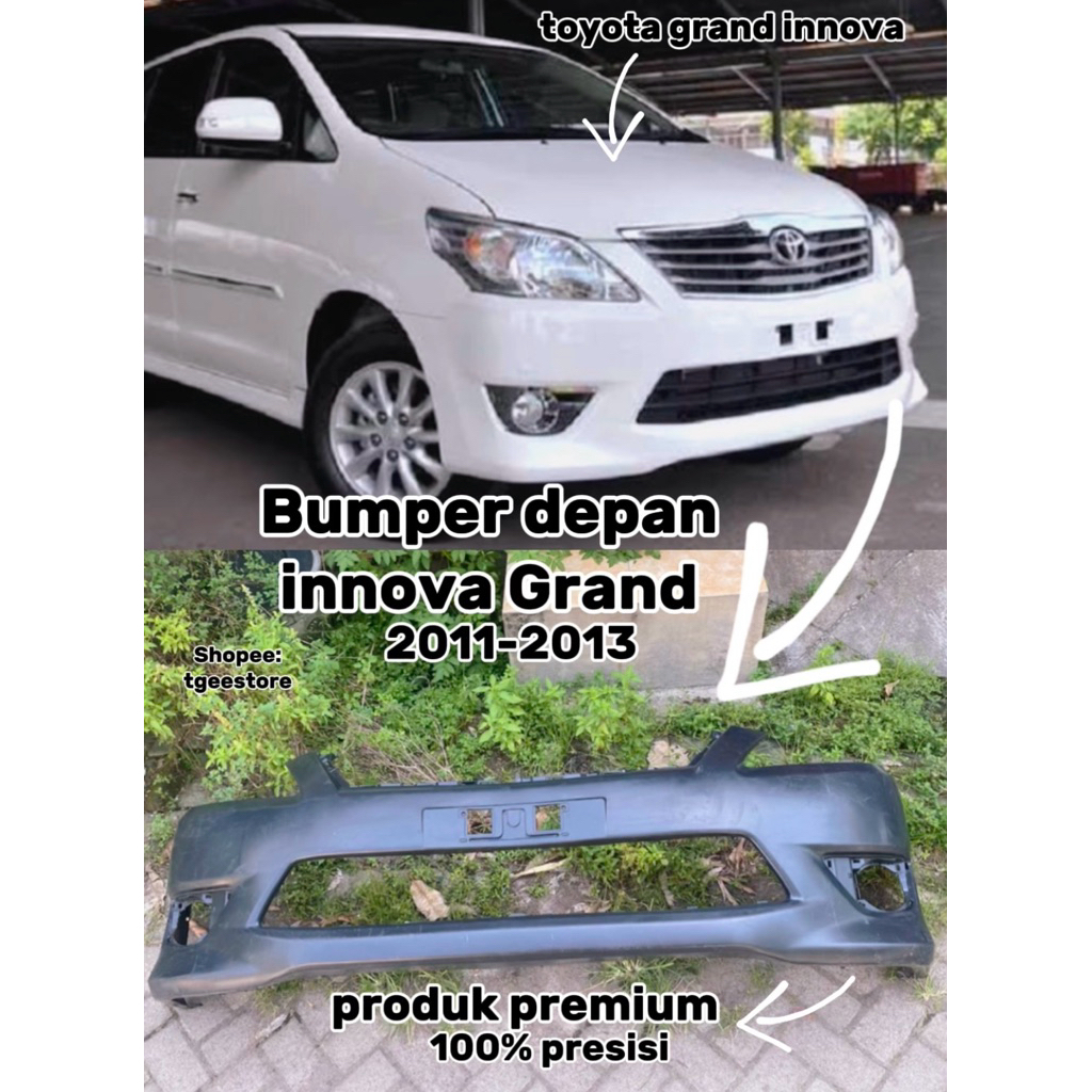 bumper depan innova grand/innova 2011-2013