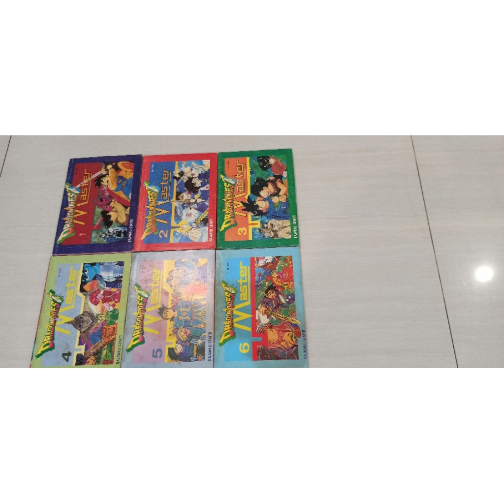 Komik Dragon Quest Master Fullset vol 1-6 Langka
