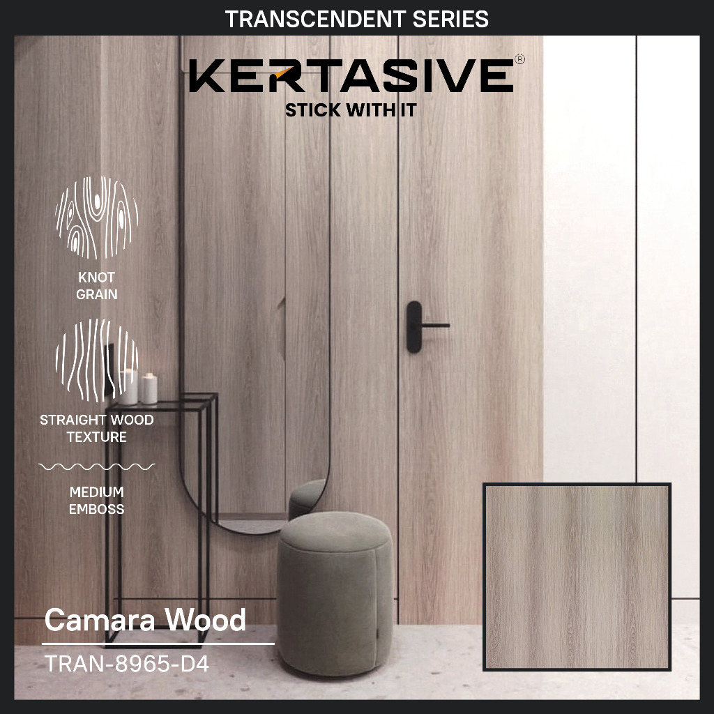 KERTASIVE PVC INTERIOR FILM - TRANSCENDENT SERIES CAMARA WOOD