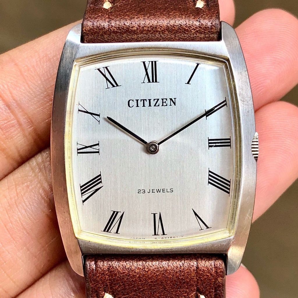 Vintage Citizen Tank 23J Romawi