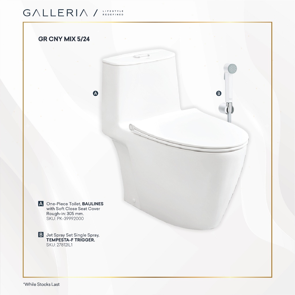 Grohe Baulines Toilet Package / Grohe Paket Kloset