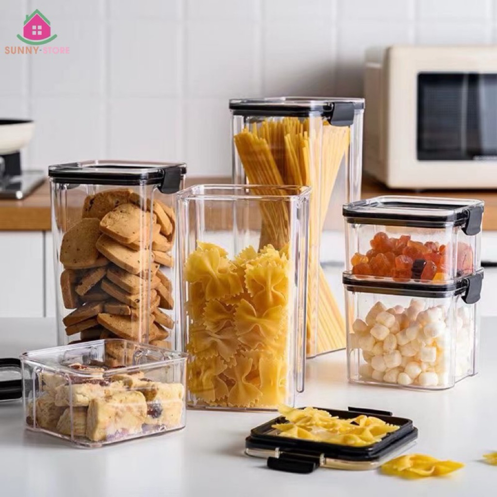 TOPLES BENING KEDAP UDARA KOTAK SNACK KUE KERING PENYIMPANAN SEREAL KONTAINER BENING