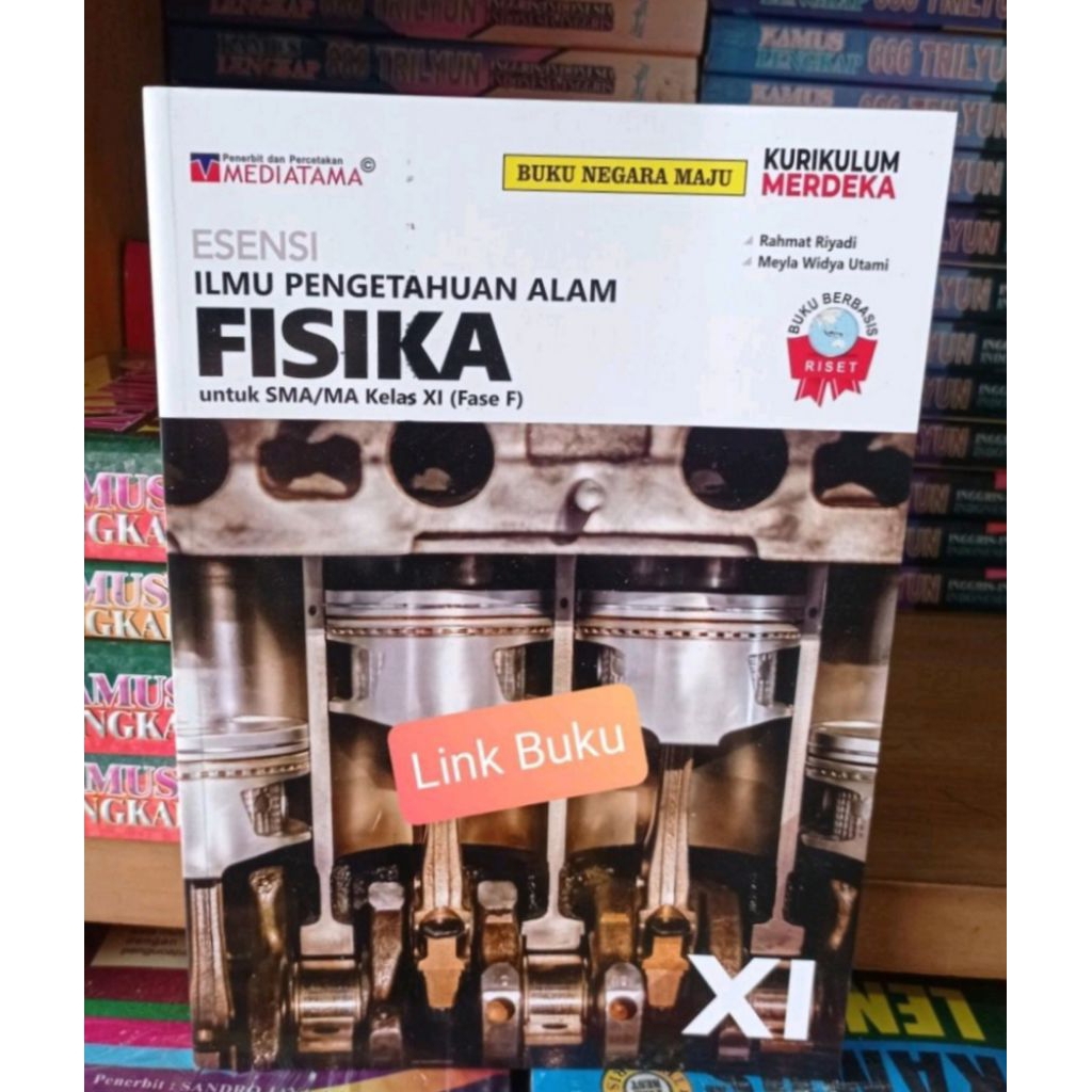 Buku Esensi Fisika Kelas 11 Kurikulum Merdeka Mediatama