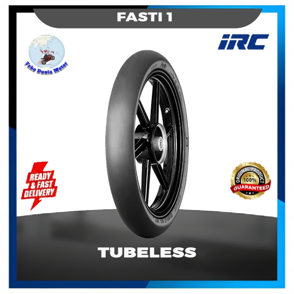 Ban racing ring 17 IRC Fasti 1  Ukuran 110 70 17 tubeless