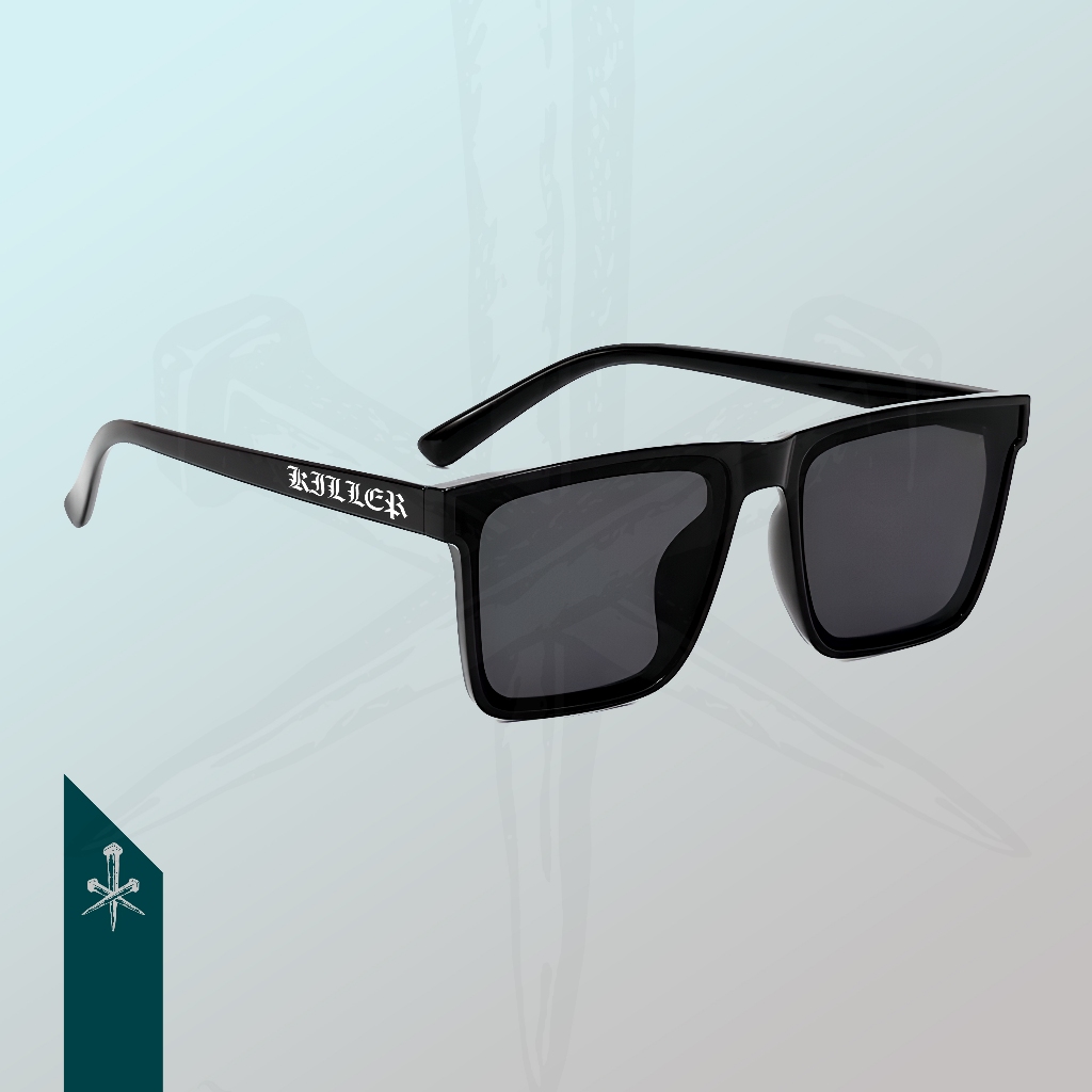 Kacamata Vincent Distro Original KILLER GLASSES Local Anti Radiasi Fashion Korean Retro Vintage