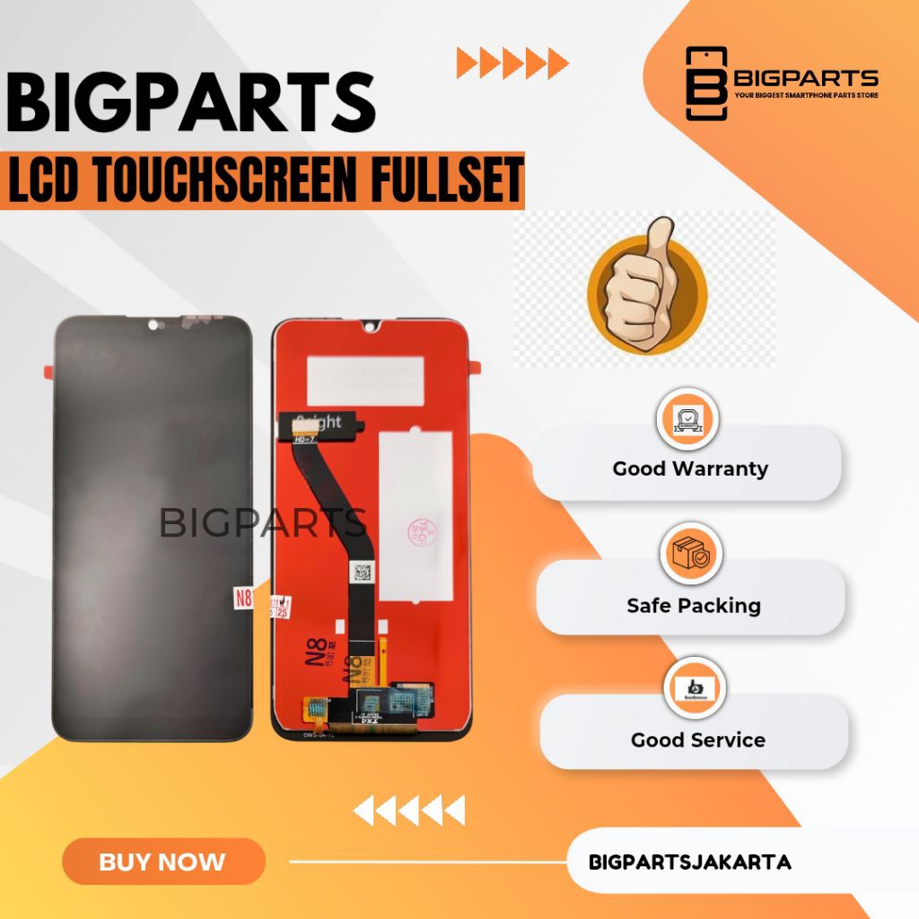LCD TOUCHSCREEN HWI HONOR 8A COMPLETE