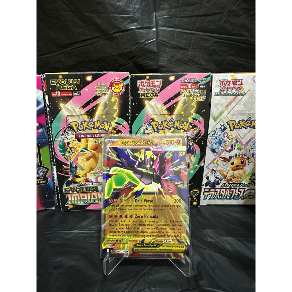 Kartu pokemon Zygarde RR - Ledakan peniada