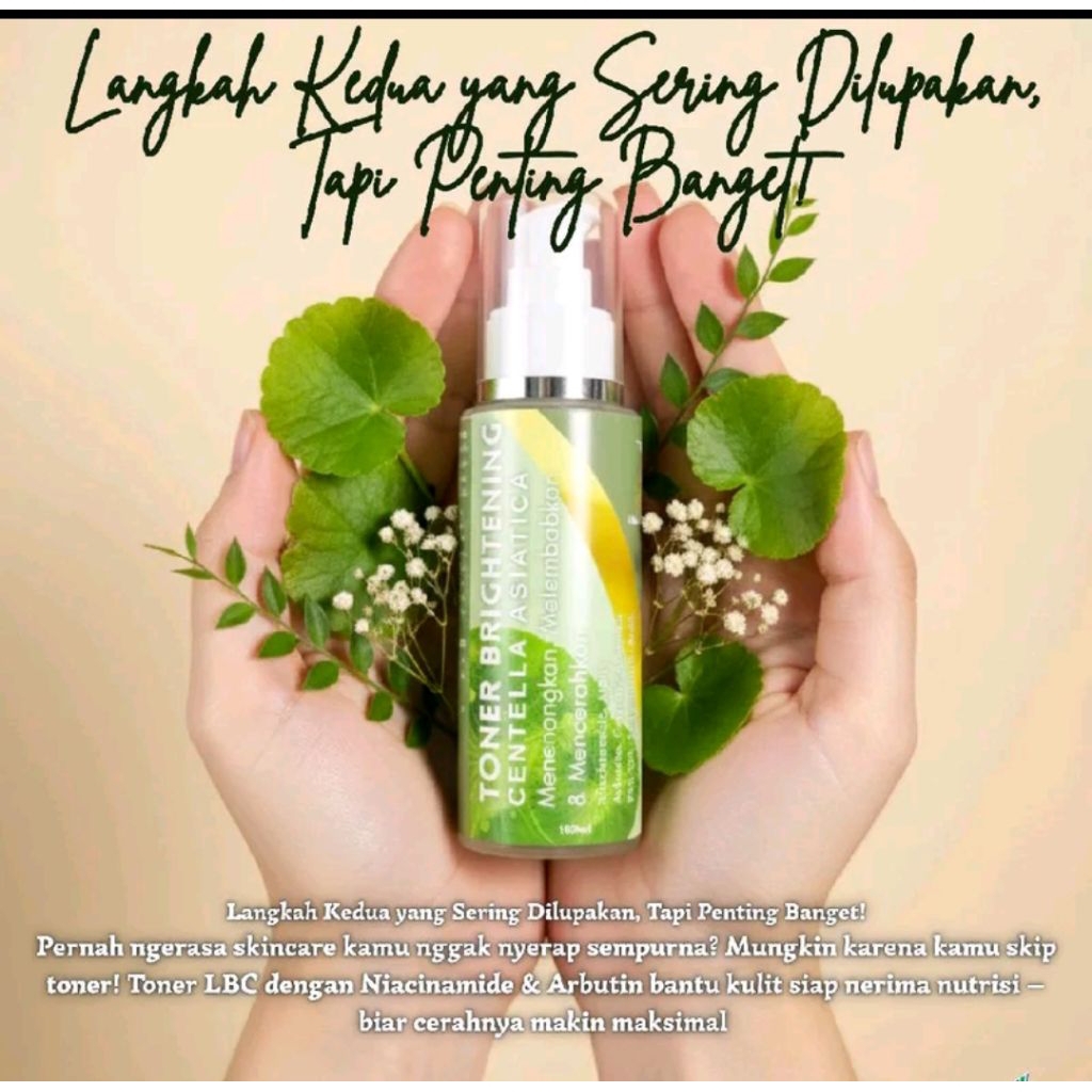 LBC Toner Brightening Centella Asiatica Original Skincare BPOM Halal