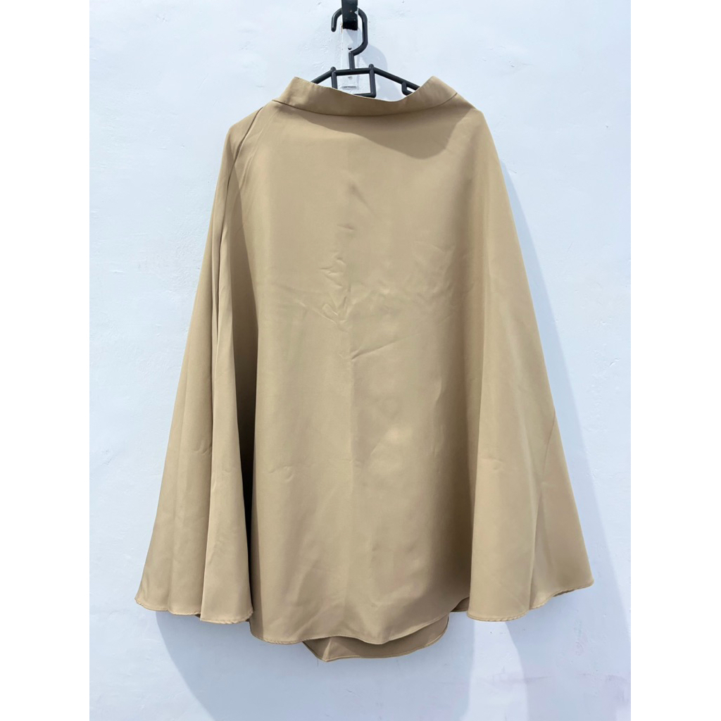 PRELOVED Rok Viral Fuji ALine warna Khaki