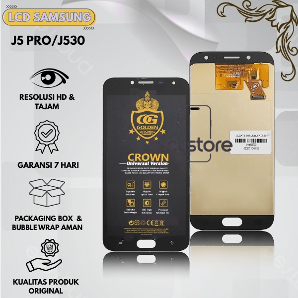 LCD TOUCHSCREEN SAMSUNG J5 PRO 2017 / J530 - ORIGINAL COMPLETE