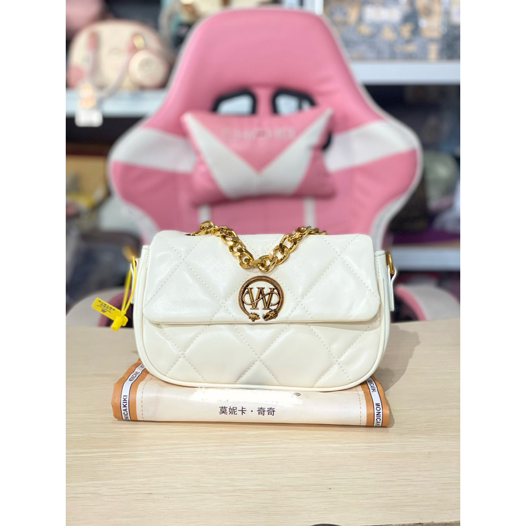 MONICA KIKI PUTIH - Tas Wanita Import