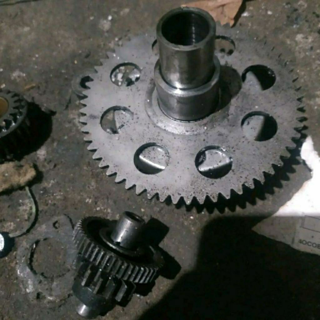 gigi stater satria 2 tak 5 speed original