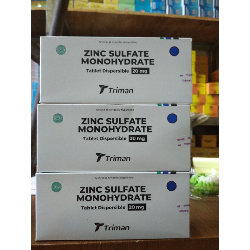 Zinc tablet 100 tablet