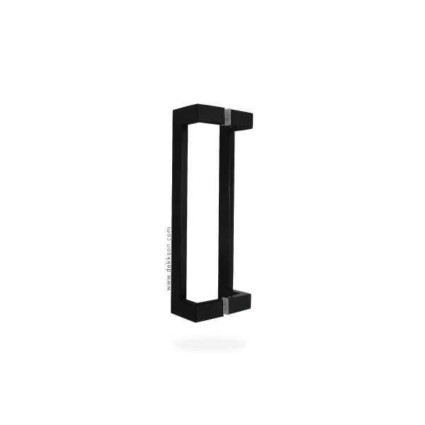 PULL HANDLE DEKKSON DELUXE SQ PH 809 30X15X380X350 BLACK HITAM