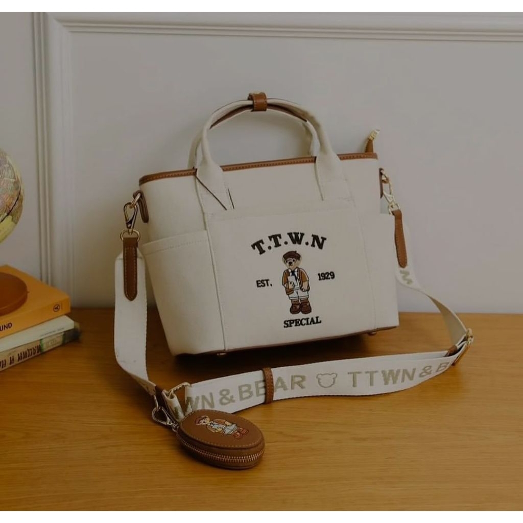 New ready stok tas kanvas ttwn ori bkk