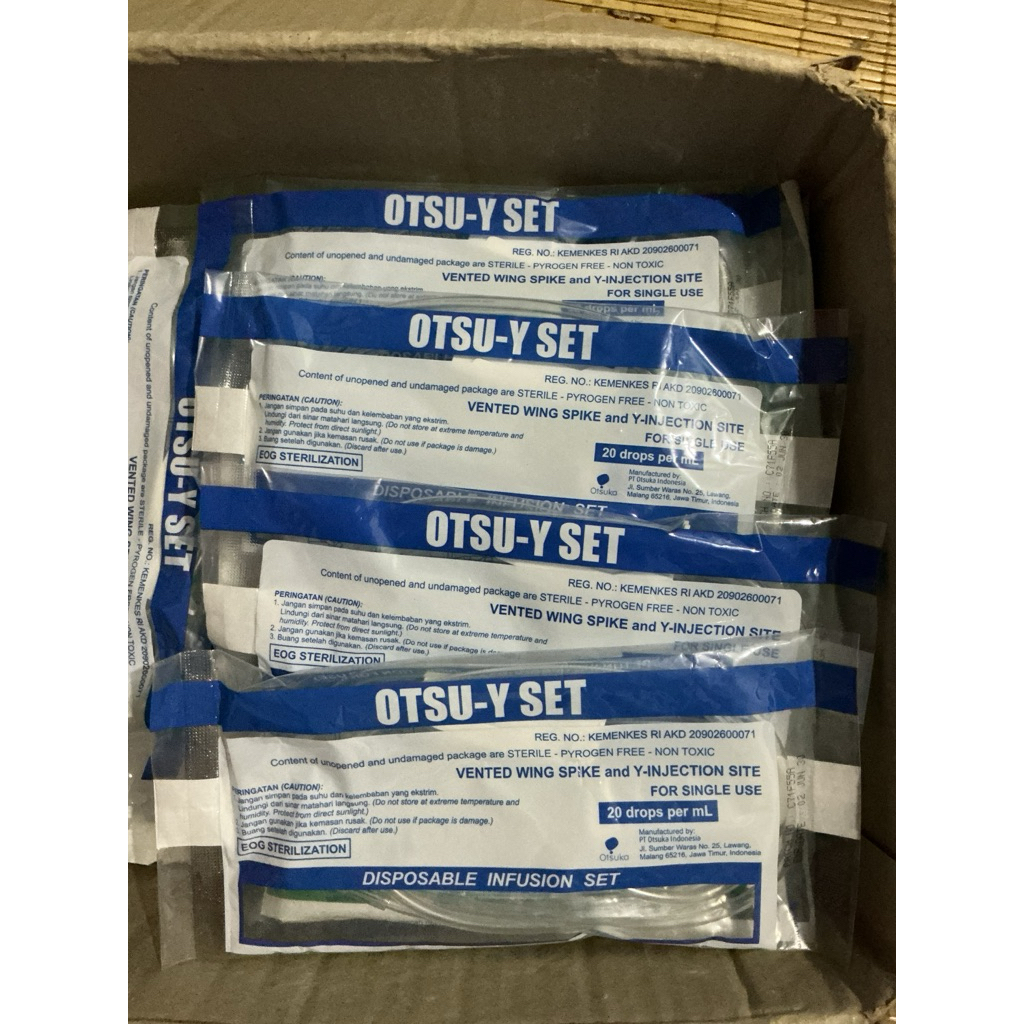 Otsu-Y Infus Set (Selang Infus)