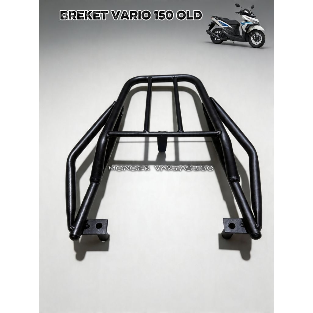 Dudukan Box Behel Box /Handle Belakang Motor Vario150 old