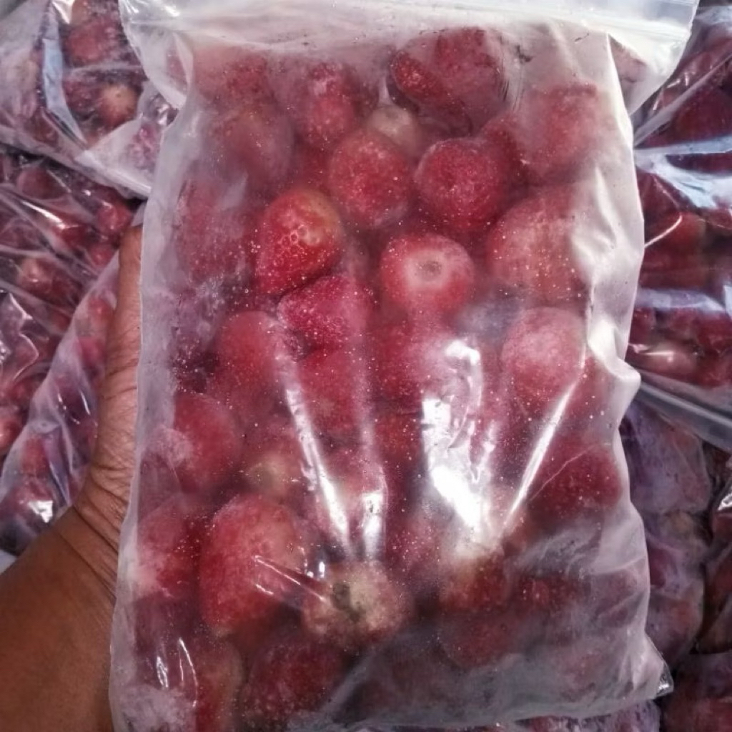 strawberry/stroberi frozen kualitas terjamin-segar dan nutrisi tinggi-promo-murah-bandung