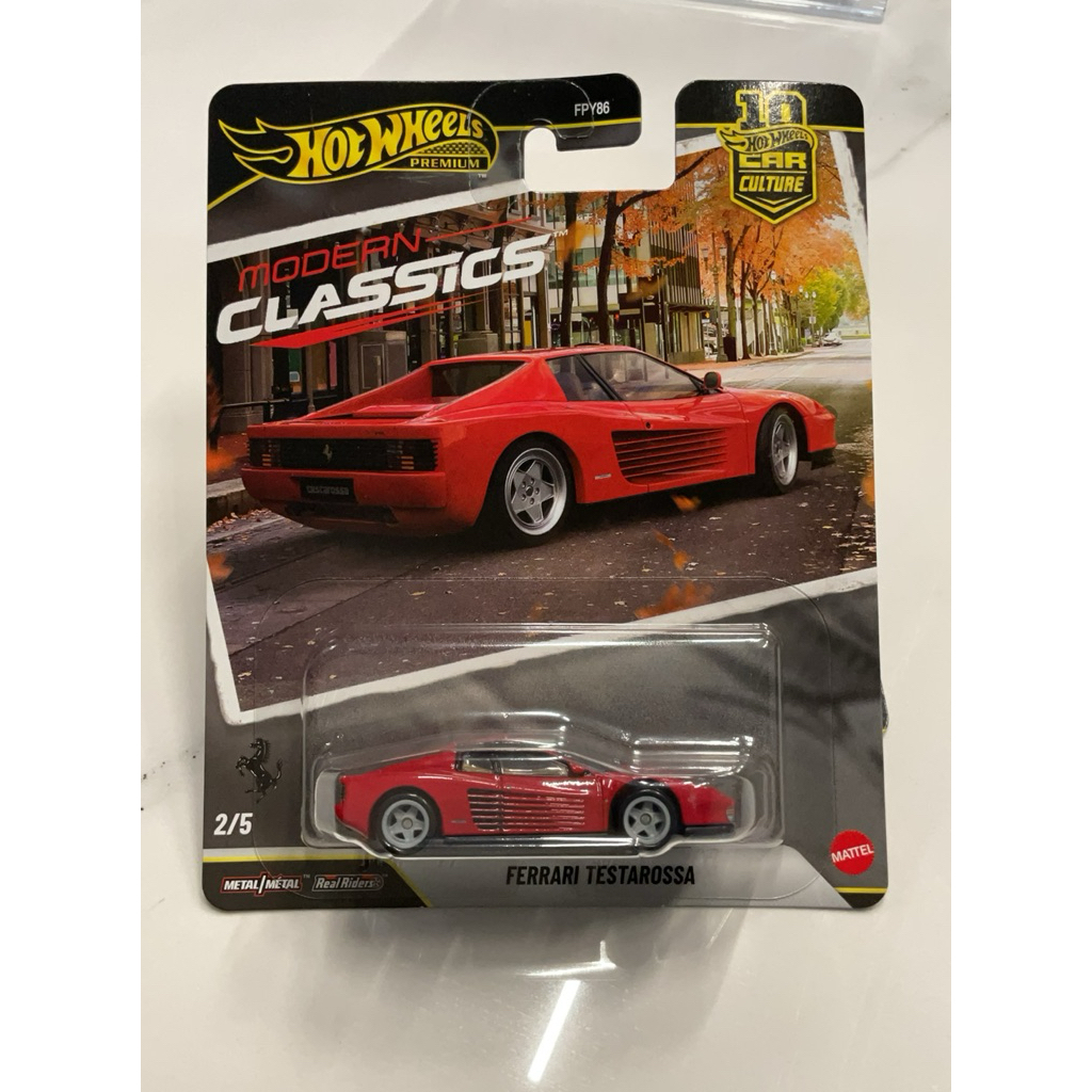 HotWheels / Hot Wheels Premium Car Culture - Ferrari Testarossa