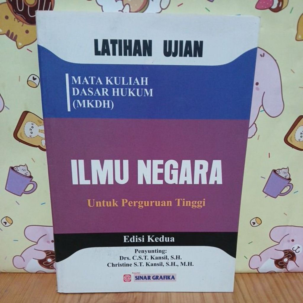 Latihan ujian ilmu negara by Kansil SH.,Dkk. ASLI ORIGINAL