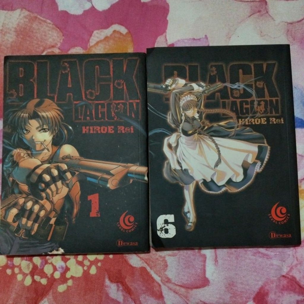 Komik bekas Black Lagoon 1,6 - Hiroe Rei