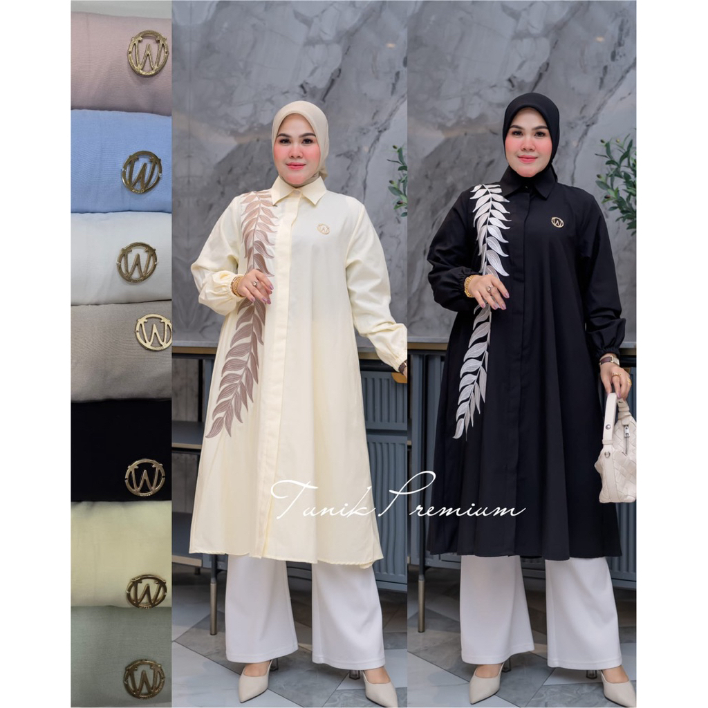 Winody Tunik Premium Katun Oxford