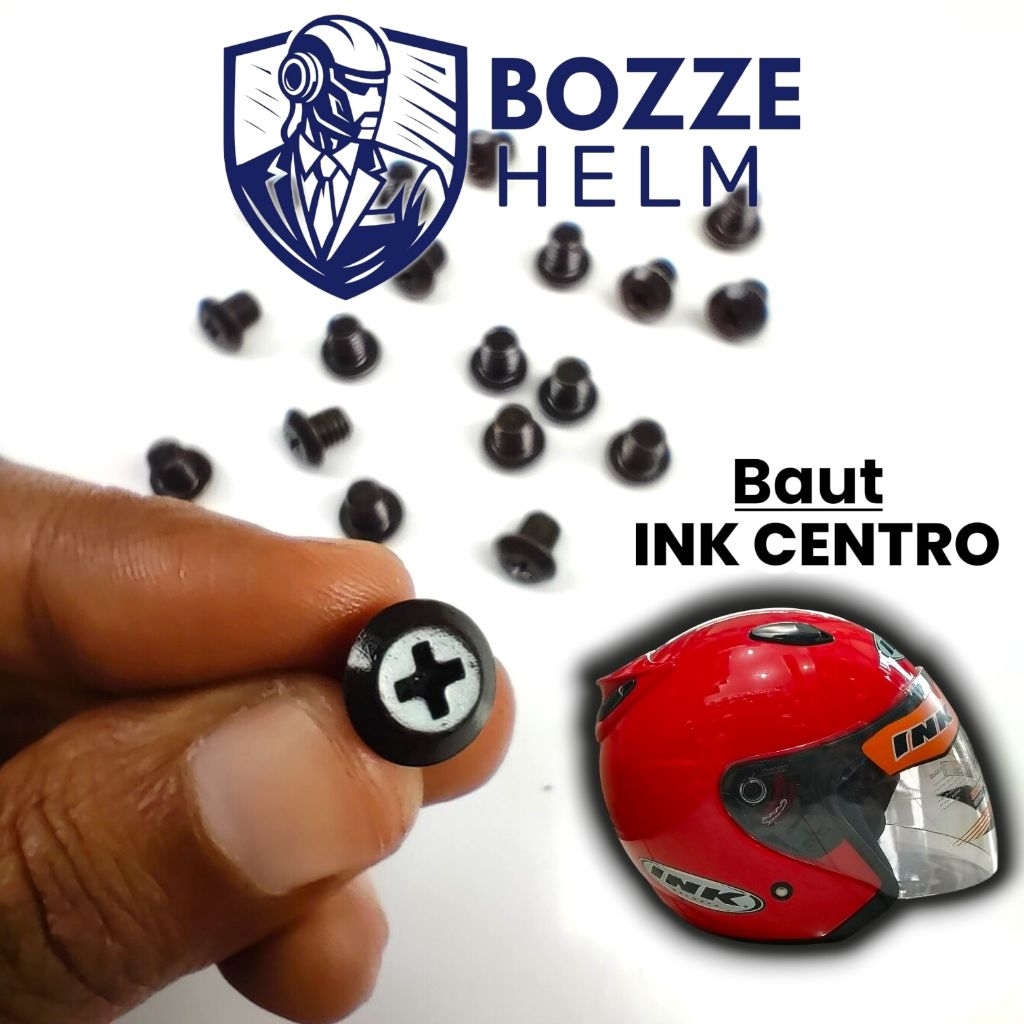 Baut Helm INK CENTRO ( Harga Perbiji )
