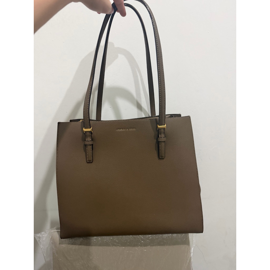 Charles & Keith Tote Bag Sansa Original Preloved New