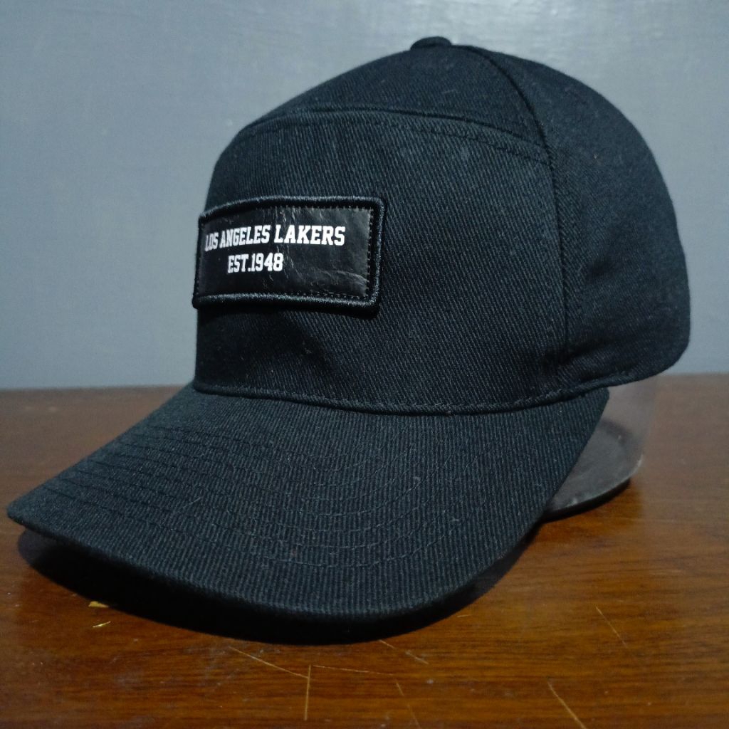 Topi NBA Los Angeles Lakers Second Cap Basket Ball LA 7 Panel